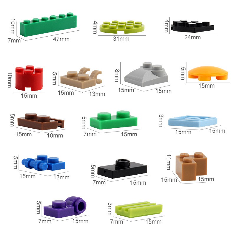 Bộ 1000 Miếng Đồ Chơi Lắp Ráp Lego Chất Lượng Cao