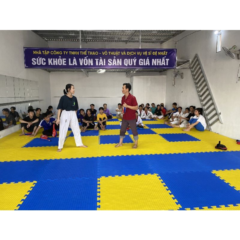 Thảm xốp Eva lót sàn tập võ và thể thao