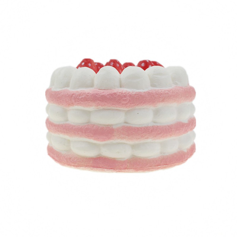 Đồ chơi bóp mềm giúp giải tỏa căng thẳng thiết kế hình bánh kem dễ thương vui nhộn