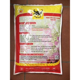 Phân hữu cơ đầu trâu Trichoderma 5kg