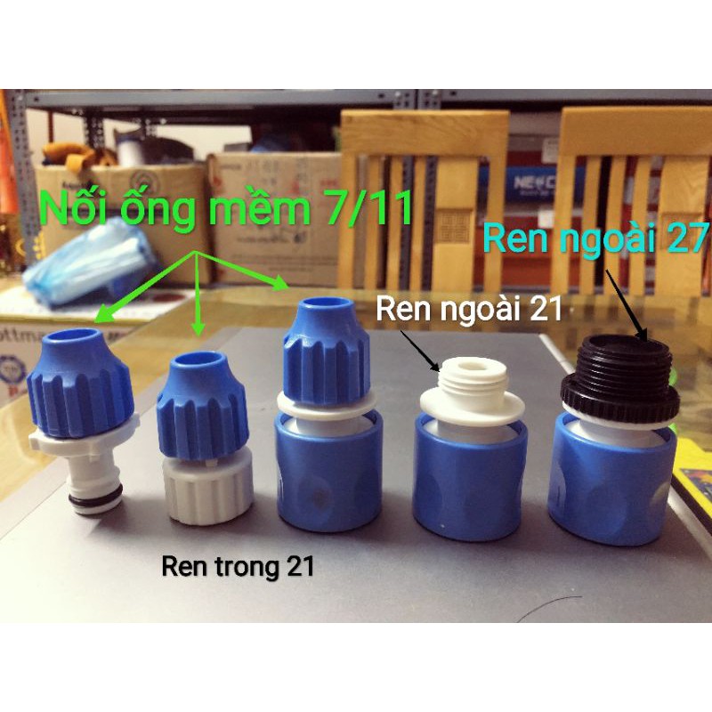 Khớp nối nhanh dây ống mềm 7/11mm, 8 ly Aquamate