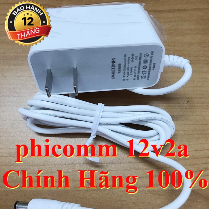 Nguồn Phicomm 12v 2a - Camera hàng xịn chính hãng - adapter 12v2a - adapter camera