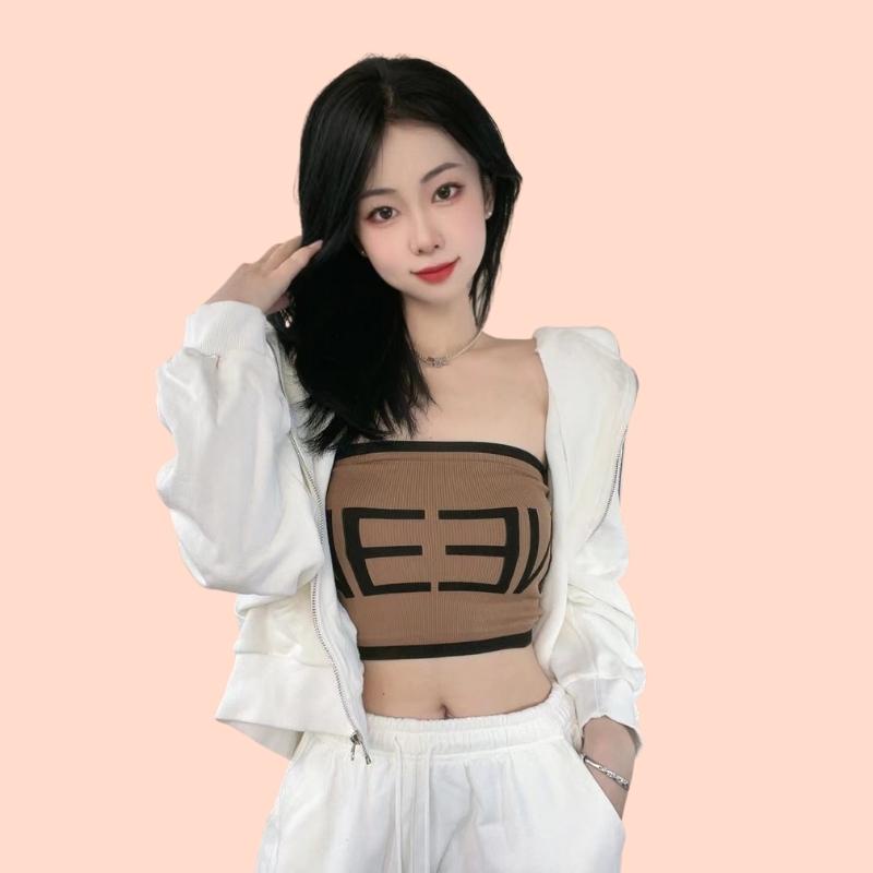 Áo Ống Cotton [Có Mút Ngực] Su Official Áo Bra Quay Ngang Co Giãn 28802