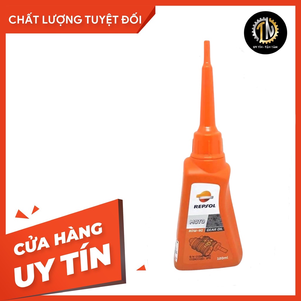 Nhớt hộp số (nhớt lap) xe tay ga Repsol Scooter Gear Oil 80W90 - 120ml