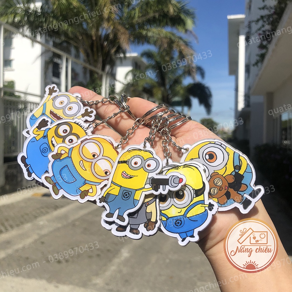 Móc khóa chất liệu mica hình Minions đáng yêu, Sự trỗi dậy của Gru