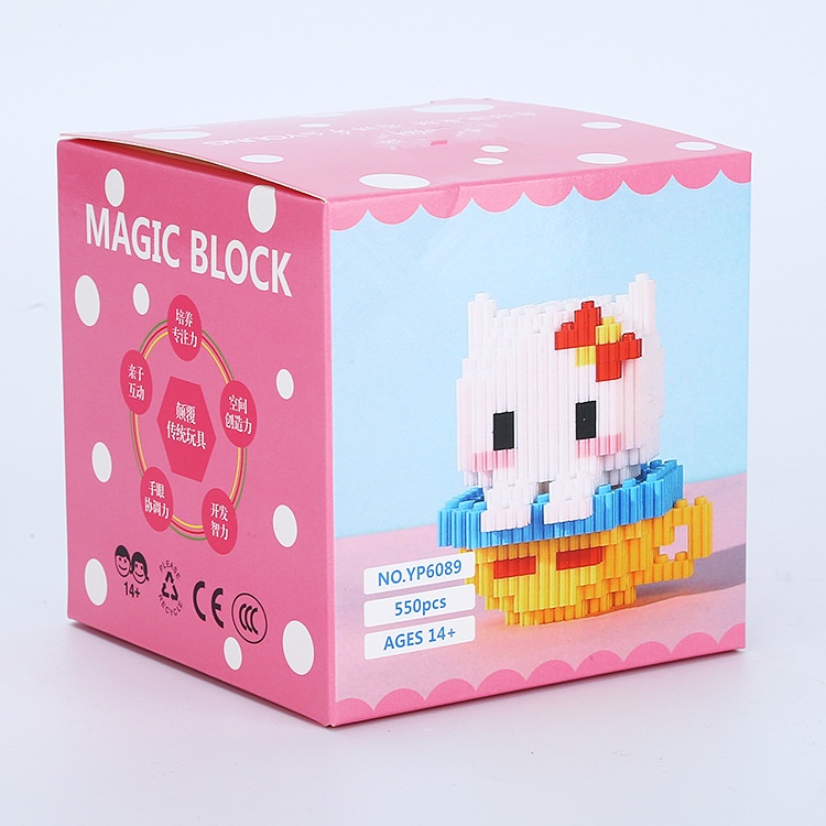 Bộ Đồ Chơi Lắp Ráp Khối Xây Dựng Đa Chức Năng Giáo Dục Cho Trẻ Em