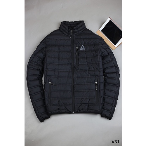 Áo Khoác Lông vũ nam siêu nhẹ màu đen Cao Cấp Xuất Đức!