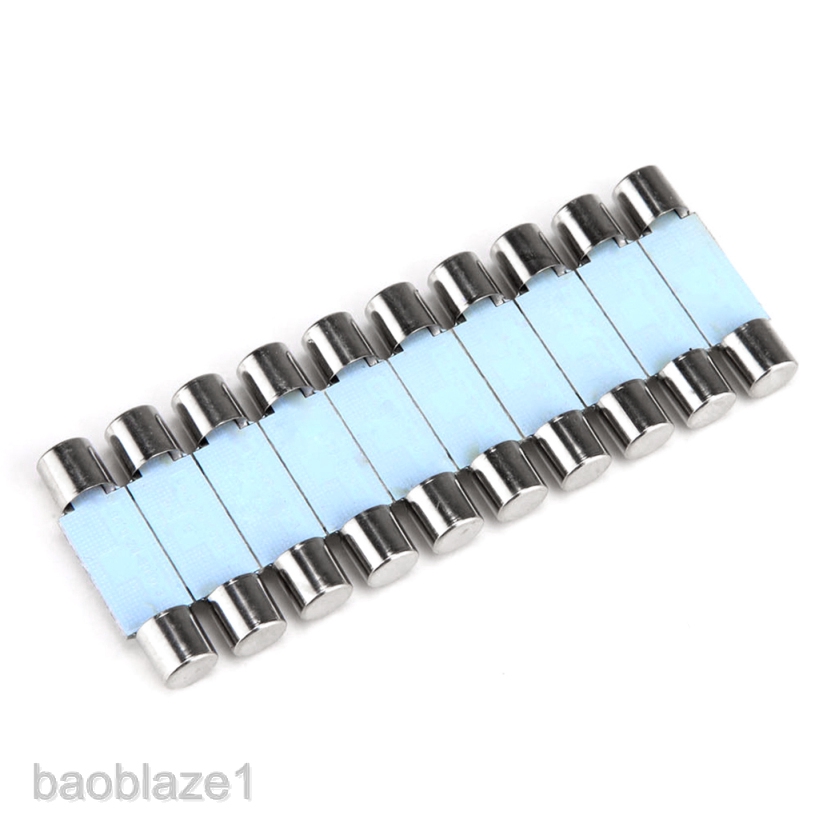 Set 10 Đèn Led 28mm - 31mm Cầu Chì 5050 3smd Gắn Gương Trang Điểm