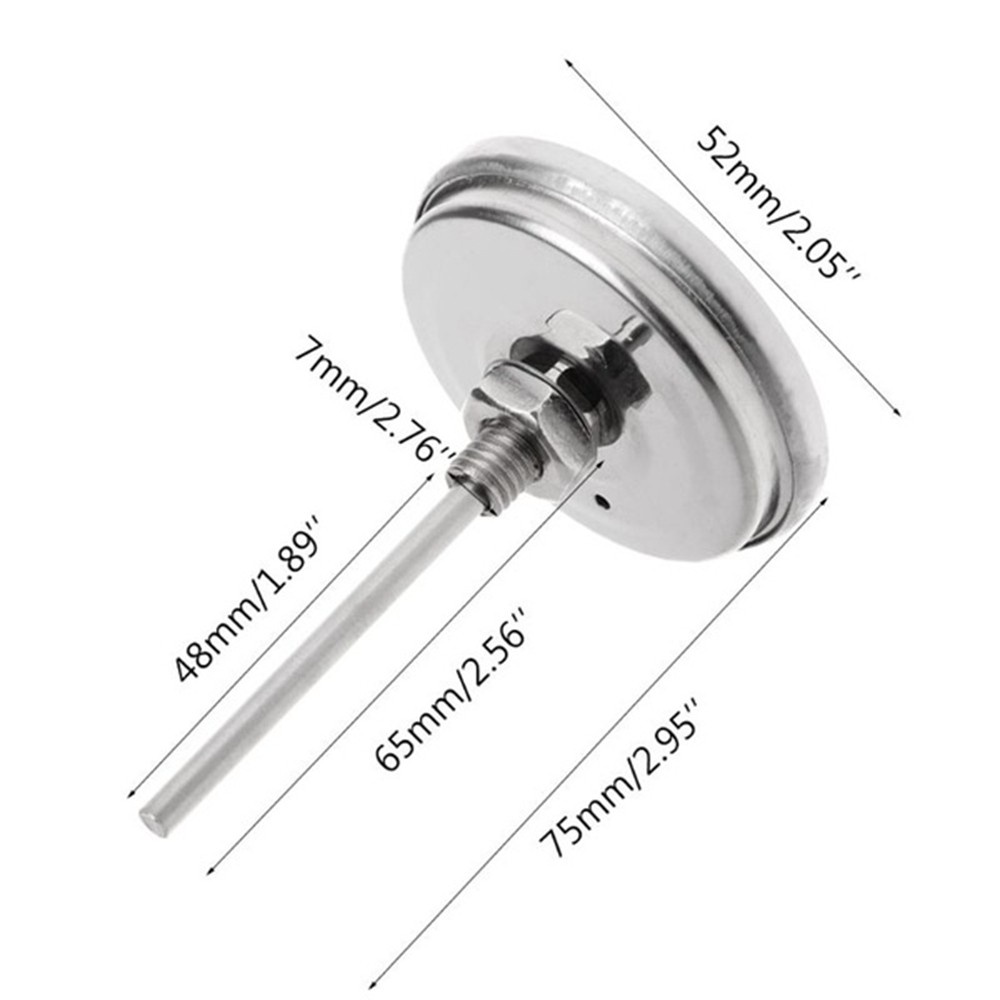 Nhiệt Kế Đo Nhiệt Độ Cho Lò Nướng Bbq Elmer1 100-550 Fahrenheit