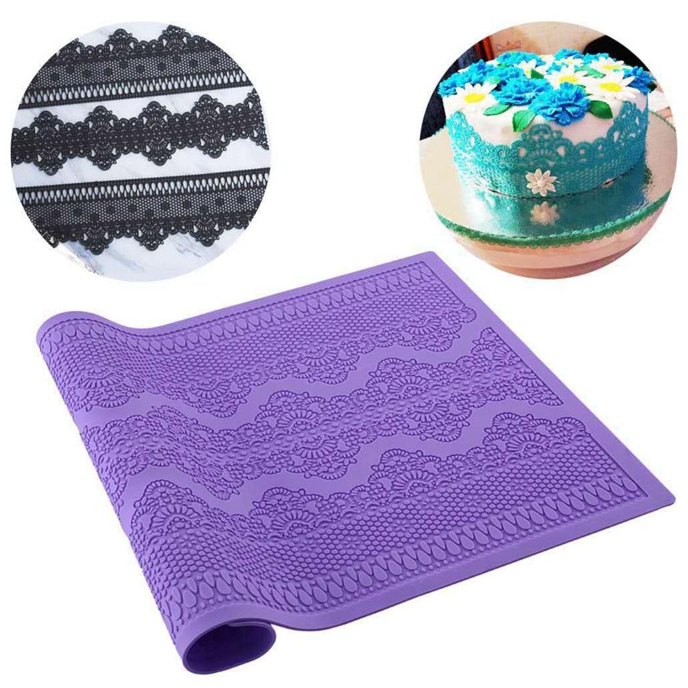 Khuôn Ren Hoa Trang Trí Bánh Kem Xinh Xắn