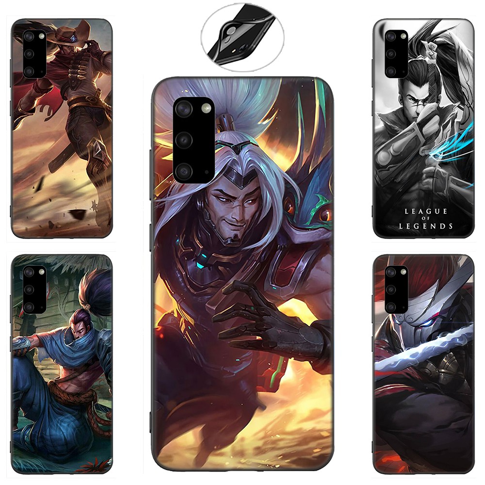 Samsung Galaxy J2 J4 J5 J6 Plus J7 J8 Prime Core Pro J4+ J6+ J730 2018 Casing Soft Case 55SF league of legends Yasuo mobile phone case