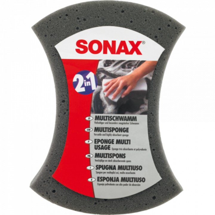 { Tạo bọt } Xốp bọt biển rửa xe SONAX Multi Sponge 428000