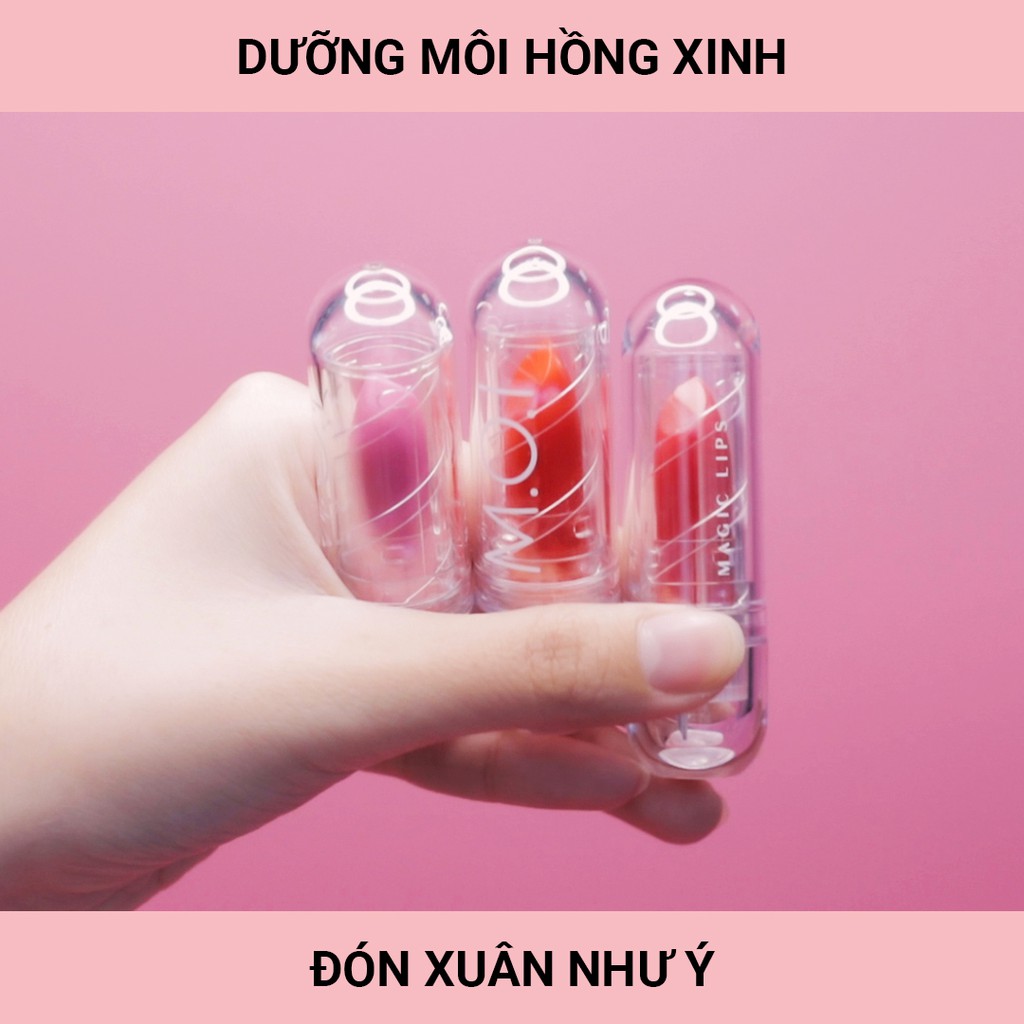 Son Dưỡng Môi Có Màu  Hồ Ngọc Hà M.O.I Làm Mềm Môi Hương Tự Nhiên Chính Hãng Hàn Quốc | BigBuy360 - bigbuy360.vn