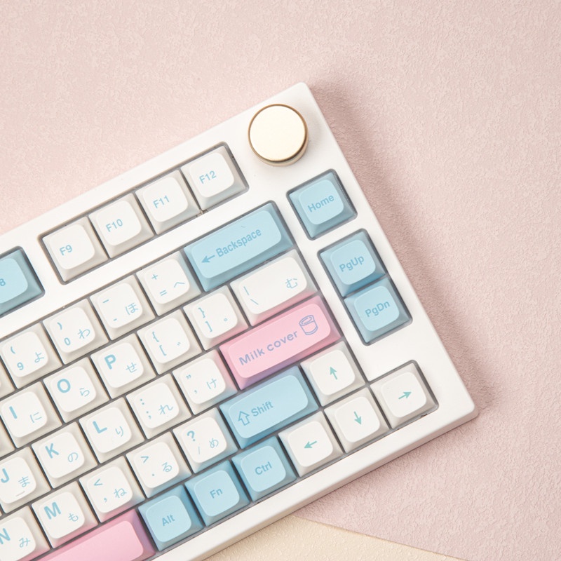 Nắp sữa keycap XDA Profile PBT Dye thăng hoa bàn phím cơ bộ keycap 127 phím