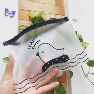 [Sẵn] Túi đựng đồ trang điểm chống nước cao cấp CUTE CHICK