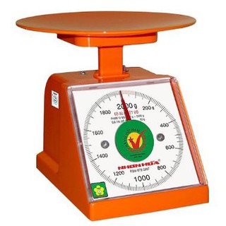 (CHỌN MÀU NGẪU NHIÊN KHI GIAO HÀNG)CÂN NHƠN HÒA NHỰA 0.5KG,1KG,2KG