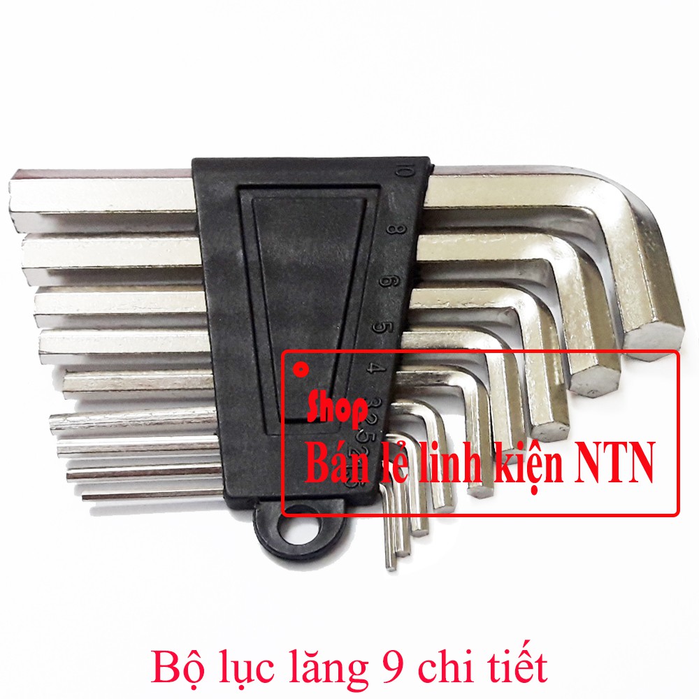 Bộ lục lăng 9 chi tiết