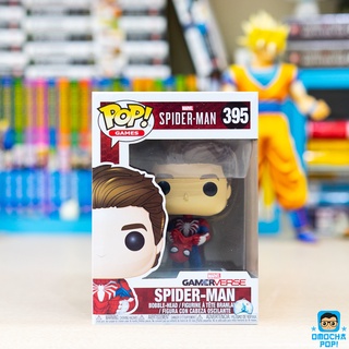 Mô Hình Chính Hãng Funko Pop Spider-Man Unmasked Peter Parker Gamerverse #395