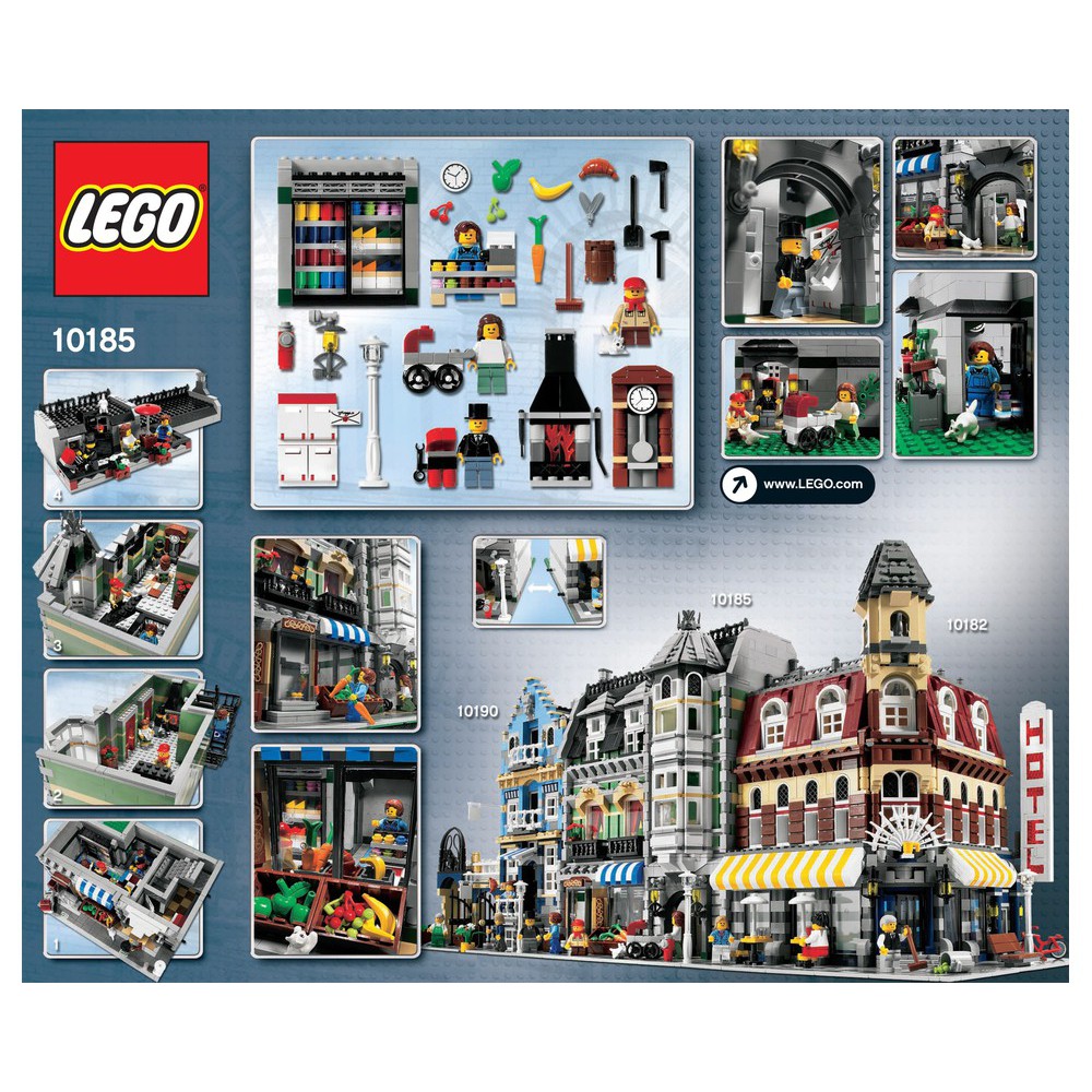 Lego 10185 Creator - Tiệm tạp hóa