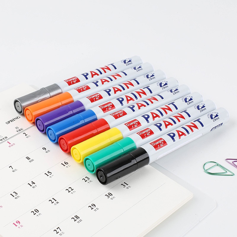 Bút vẽ lốp xe ô tô 12 màu chất lượng cao