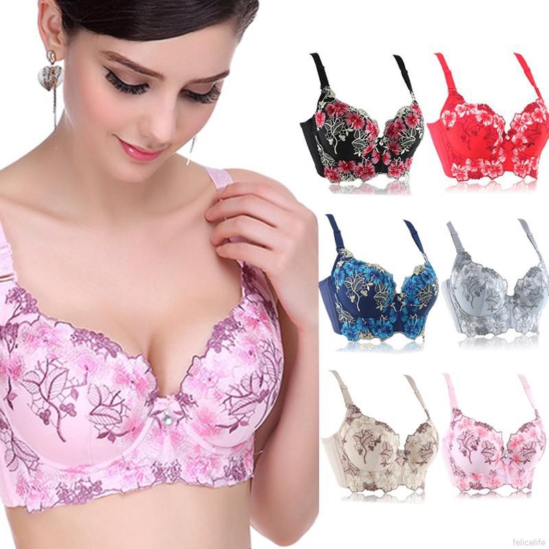 FREESHIP ĐƠN 99K_ Áo ngực thêu cổ chữ V khoét sâu gợi cảm