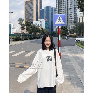 Áo sweater số 23 (Ảnh thật)