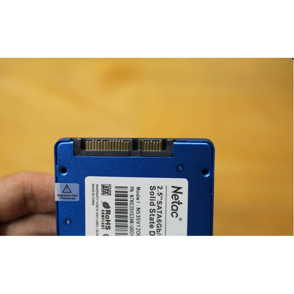 Ổ cứng SSD 120GB Netac N535S SATA III 6GB/s 2.5 inch Bảo Hành 36 Tháng