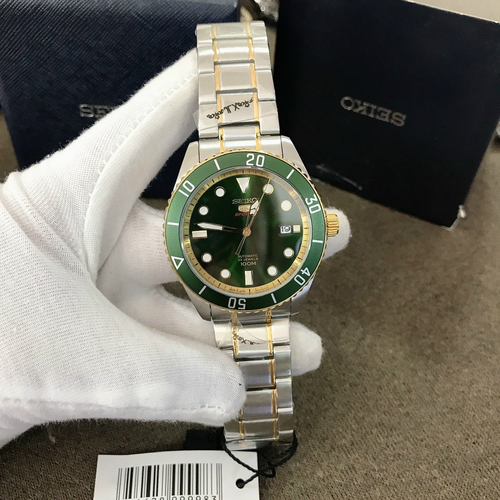 Bảo Hành 12 Tháng Đồng hồ thời trang nam seiko automatic nhiều màu - size 42mm - Dây Thép