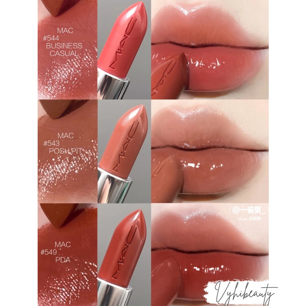 Son thỏi MAC Lustre Glass Lipstick