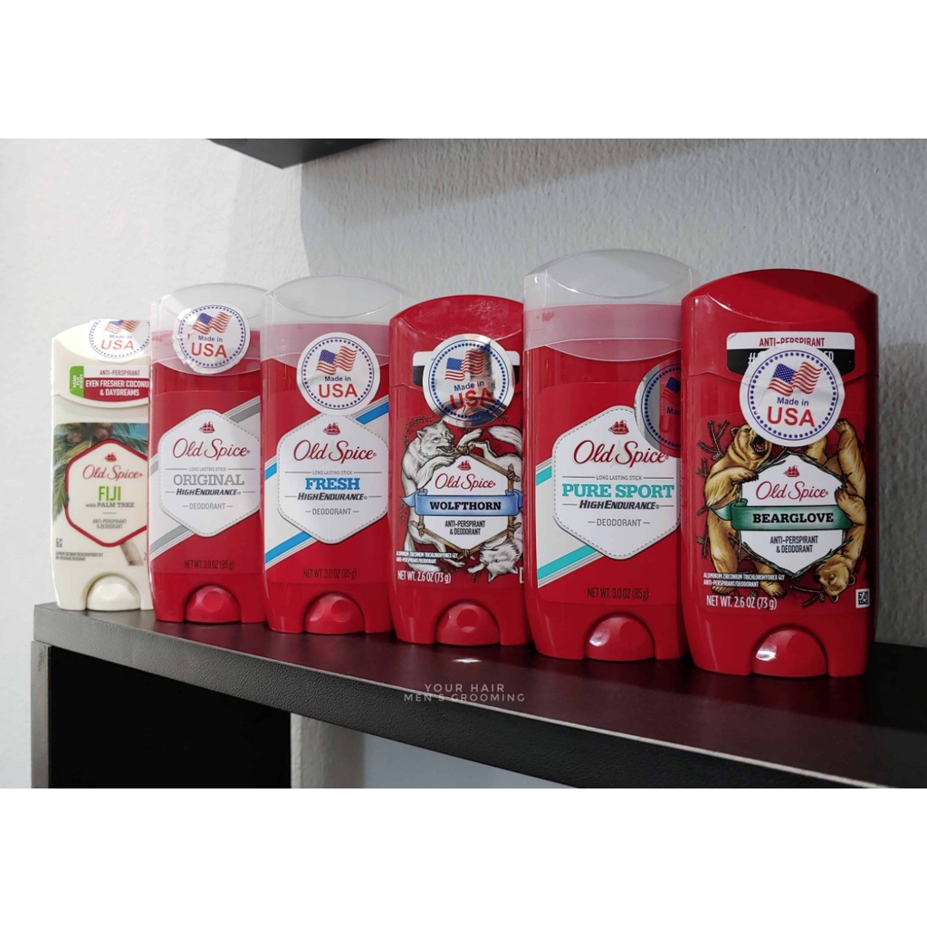 Lăn Sáp Khử Mùi Nam Old Spice HighEndurane Deodorant Hương Nước Hoa Nam Tính Ngăn Mồ Hôi Khô Mát Ngày Dài (Chuẩn USA)