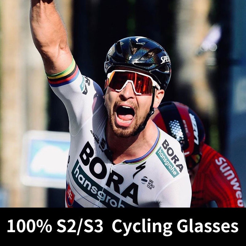 Kính Bảo Hộ 3 Tròng Phân Cực Chống Tia UV Khi Đạp Xe Cho Nam