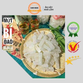 Mứt bí đao vị cực thanh nhẹ hũ 500g - đồ ăn vặt nhà làm