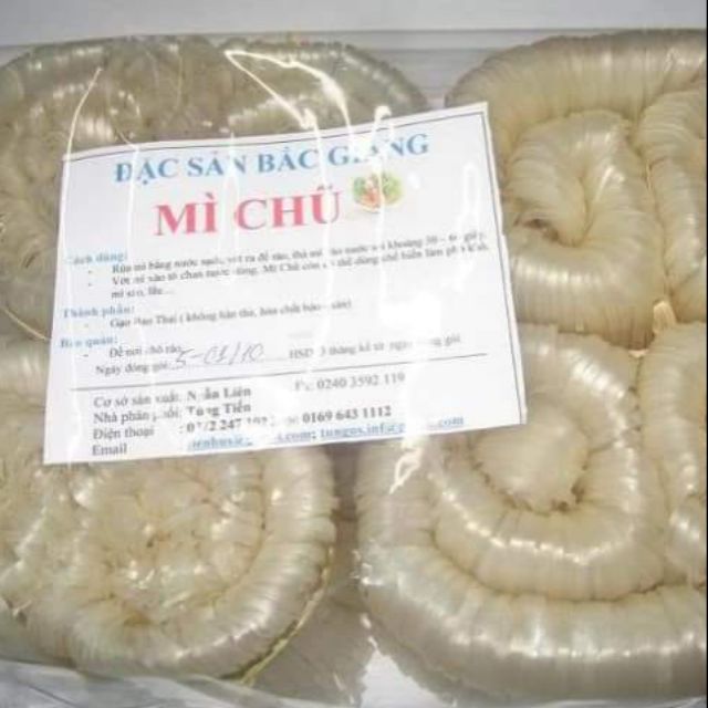 Mỹ gạo chũ nhà làm ngon, sạch, không tẩy