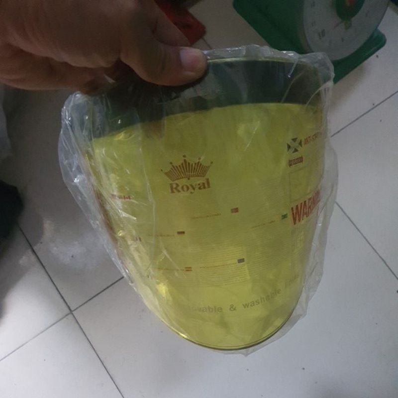 Kính Flat tráng gương, khóigắn nón 3/4