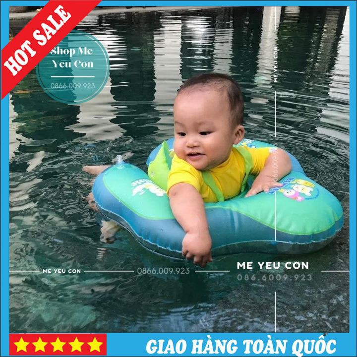 Phao Bơi Cho Bé Chống Lật, Phao Bơi Mẫu Mới Bền Đẹp, Phao Bơi Thiết Kế Thông Minh Cho Bé Trai Bé Gái