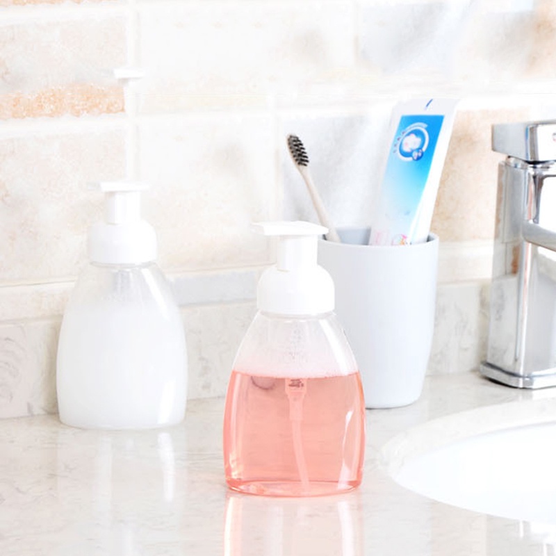 Bình rỗng trong suốt đựng xà phòng dung tích 300ml