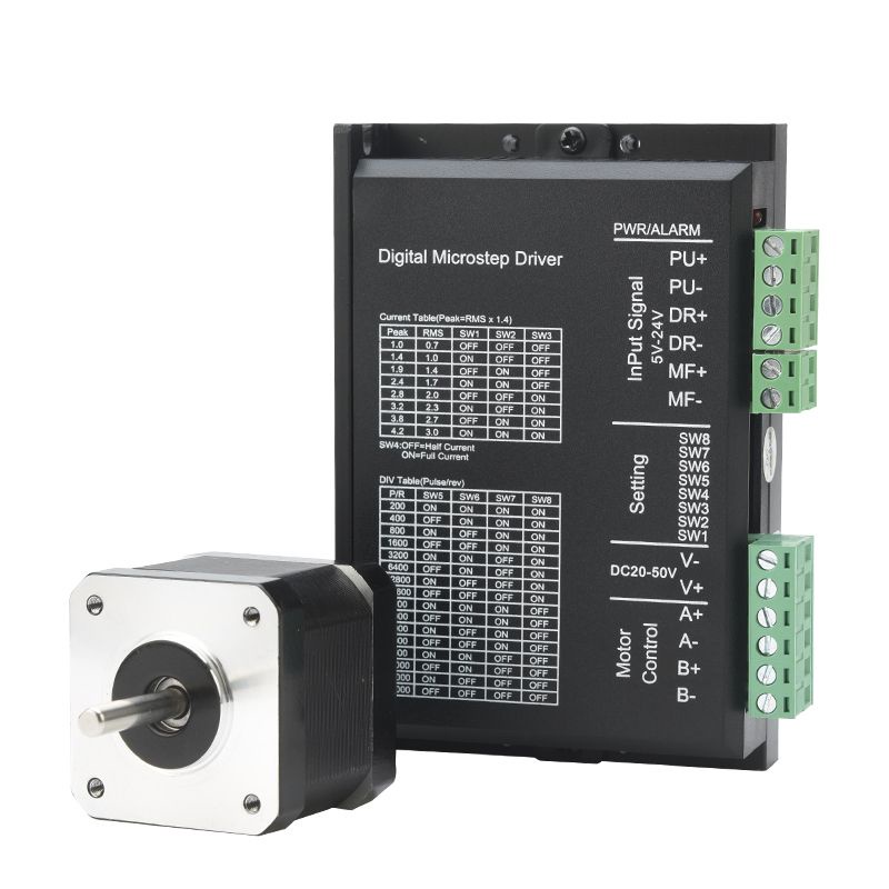 Bộ động cơ bước điều khiển dm860 ba pha hai pha 57/86 động cơ mô-men xoắn công suất cao kết hợp/động