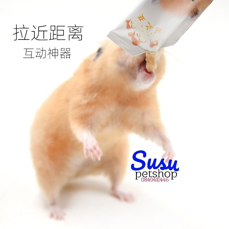 Gel dinh dưỡng cho Hamster (túi 15gr) Gấu vàng