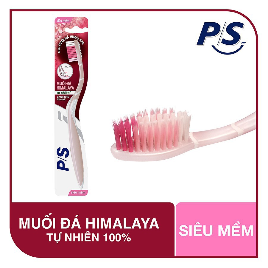 Bàn chải đánh răng PS muối Himalaya