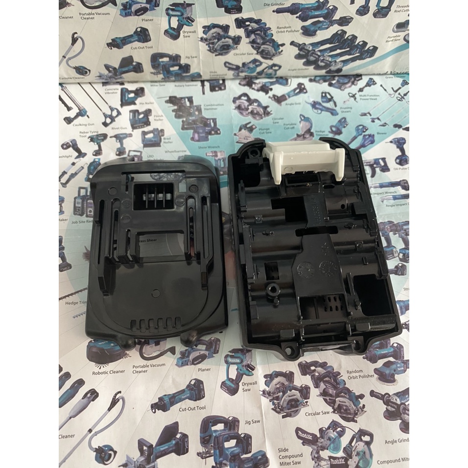 Vỏ thay thế vỏ zin Makita BL1850B, khay mạch như Zin. BN.
