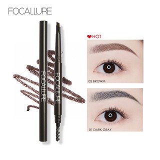 Chì kẻ lông mày FOCALLURE bền màu không thấm nước với 3 màu tùy chọn 1g
