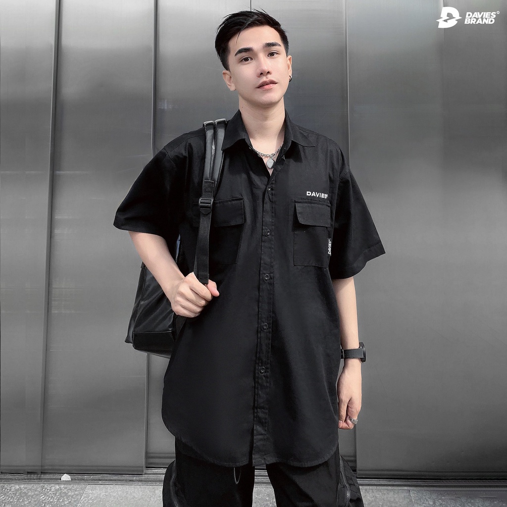 [Mã TOPMAY giảm đến 25k đơn 150k] Áo sơ mi nữ nam form rộng tay lỡ nhiều màu Basic Shirt Davies | D22-S1 | BigBuy360 - bigbuy360.vn