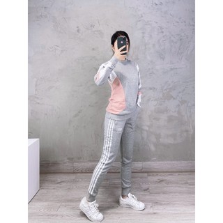 | Ảnh Thật | Quần Das Jogger Xám Nữ