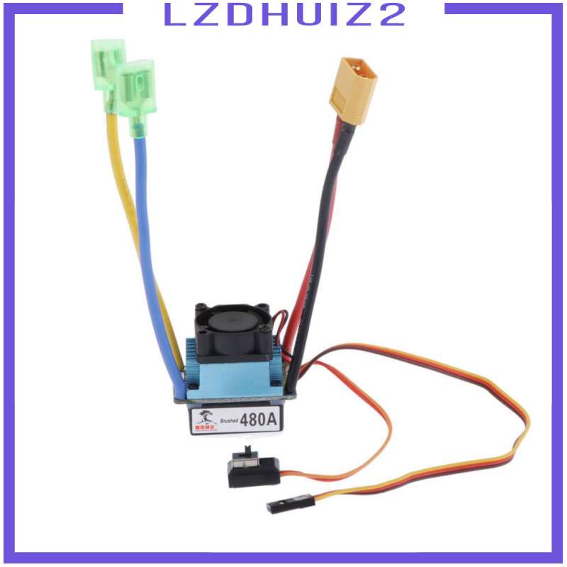 Bộ Điều Khiển Tốc Độ Điện Tử 480A ESC Không Thấm Nước Cho Động Cơ 540