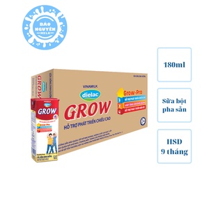 Thùng 48 hộp Sữa bột pha sẵn Dielac Grow 180ml