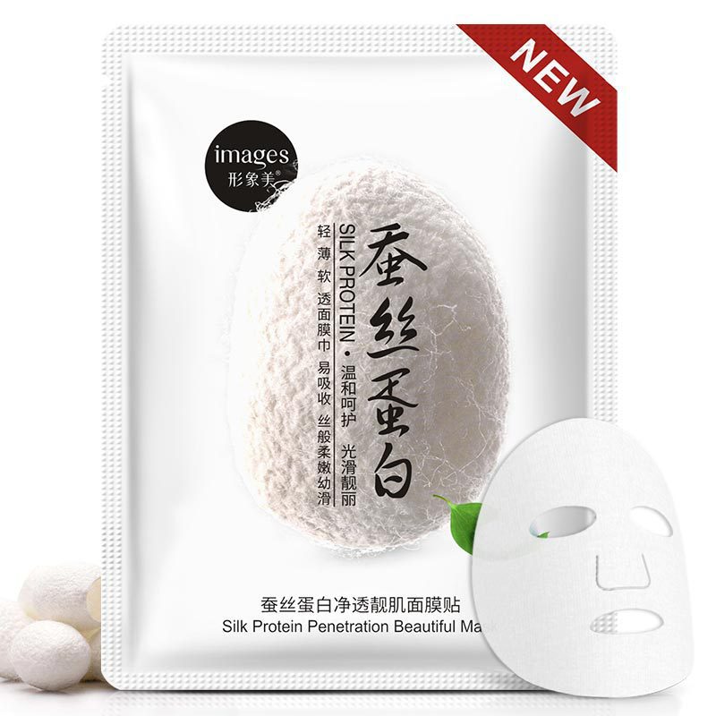 Set 8 mặt nạ lụa Protein hai mặt dưỡng ẩm làm trắng kiểm soát dầu chống mụn