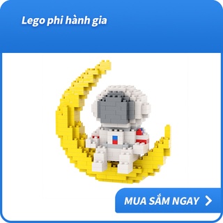Đồ Chơi Lắp Ráp Hình Phi Hành Gia Vui Nhộn