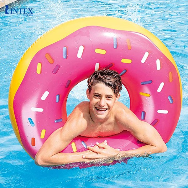 Phao bơi khổng lồ donut 99cm INTEX 56256