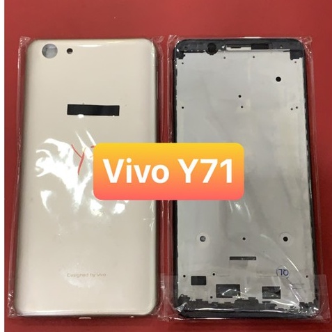 bộ vỏ vivo Y71 / vivo 1724 - gồm lưng vỏ,xương,phím