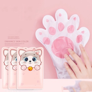 Mask dưỡng da tay hình Mèo dưỡng ẩm, hỗ trợ chống lão hóa